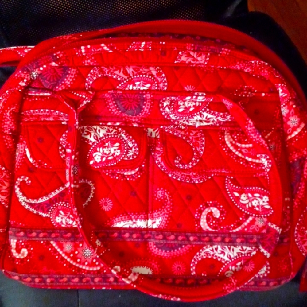 Vera Bradley Purse. Black and red. Never used